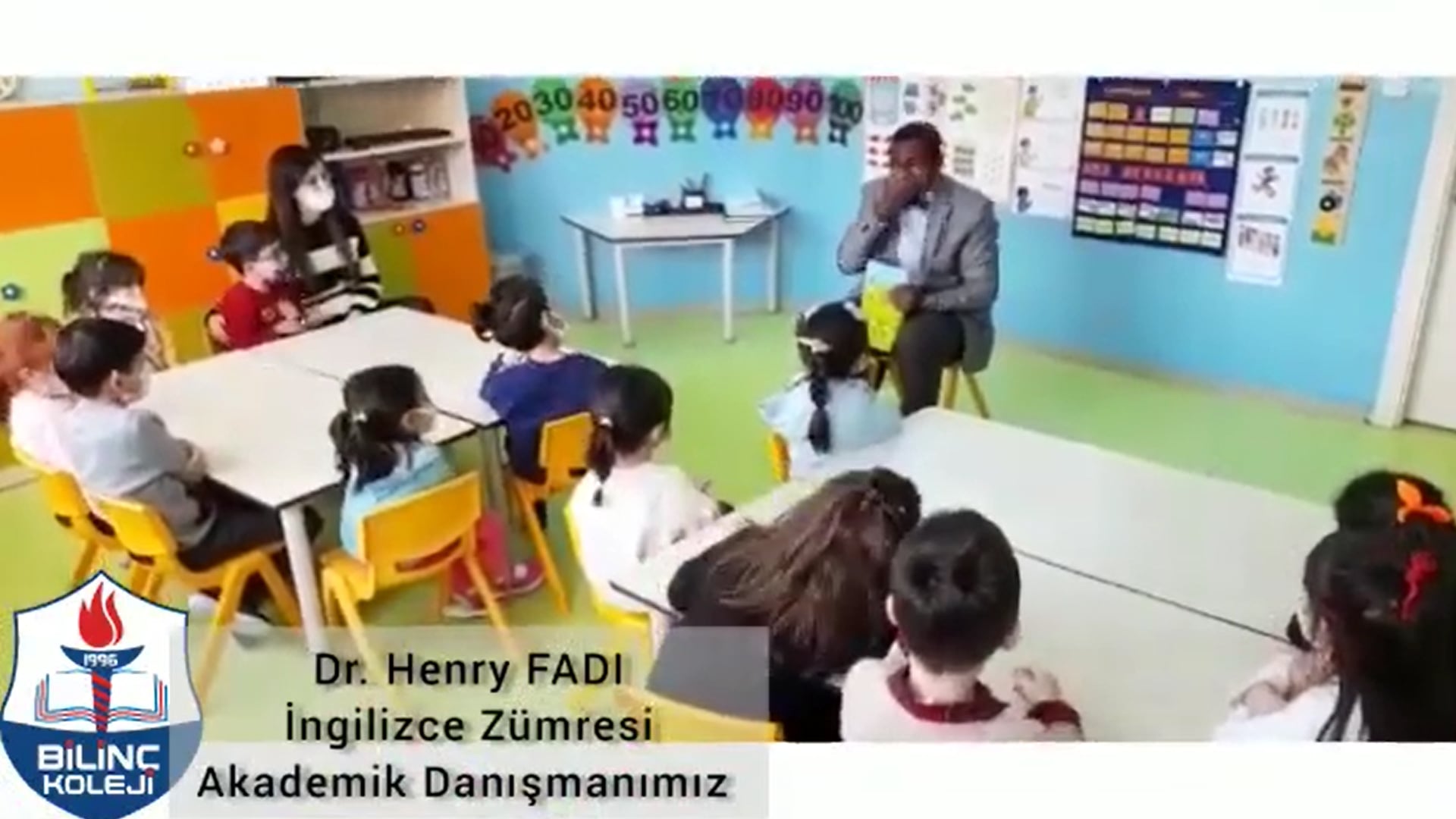 İngilizce Akademik Danışmanımız Dr. Henry FADL'ın Anaokulu Kontrolü