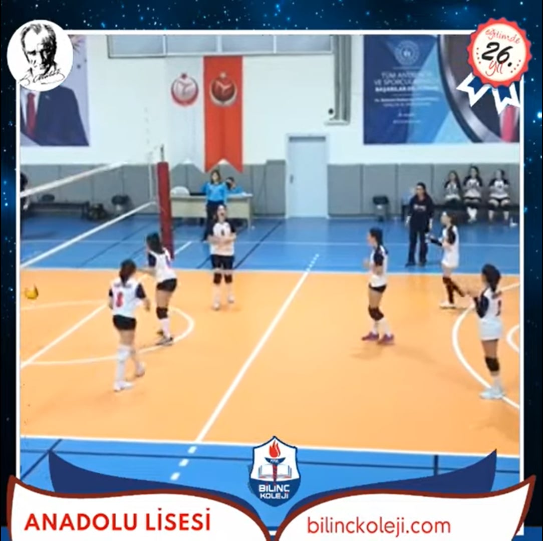 Bilinç Koleji Voleybol Takımından Bir Zafer Daha