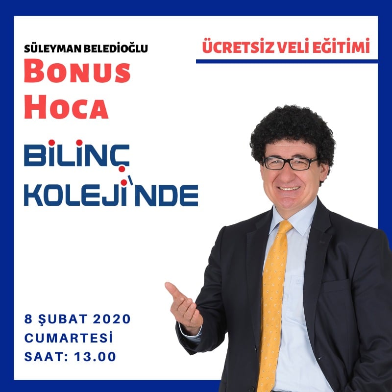 Bonus Hoca Bilinç Kolejinde!